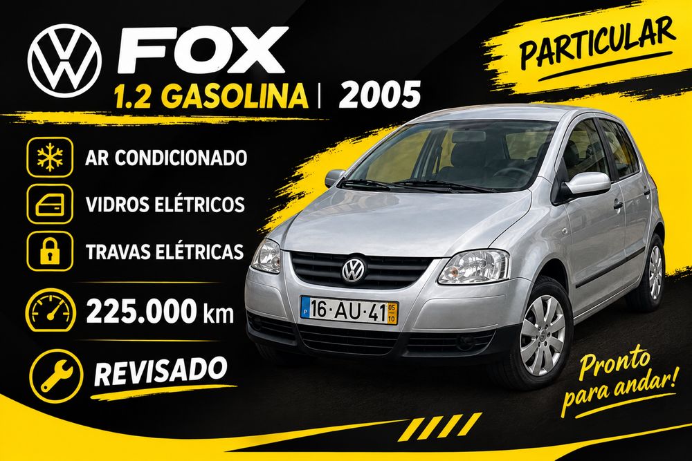 Volkswagen Fox Gasolina 2005 - Impecável