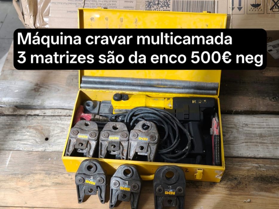 Maquina cravar multicamada