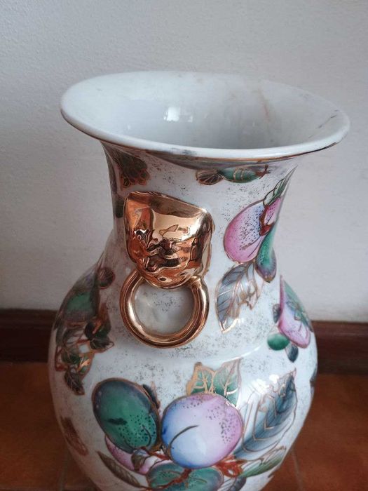 Jarra em cerâmica decorativa 36 cm