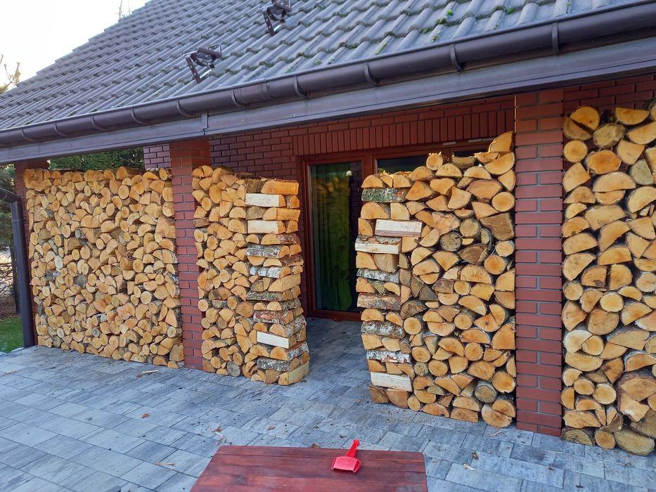 Drewno kominkowe opałowe suche