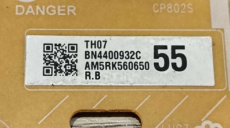 Samsung UE55NU7102K Płyta Zasilacza Zasilacz BN44_00932C