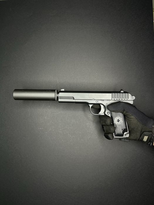 Металевий пістолет ТТ з глушником - модель G33A (іграшка)