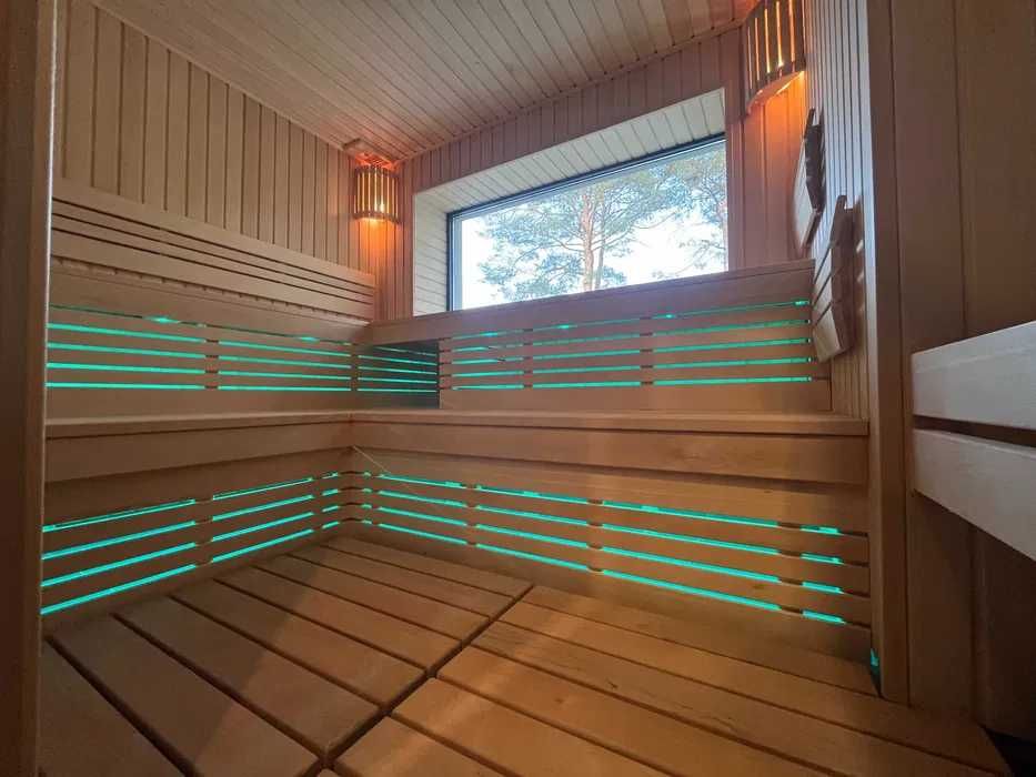 Mazury - apartament 4-6 os. sauna jacuzzi jezioro plaża łowisko las