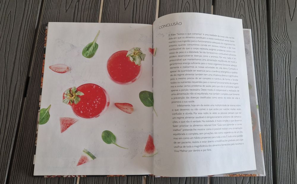 Livro "Guia para Aprender a Comer Melhor"