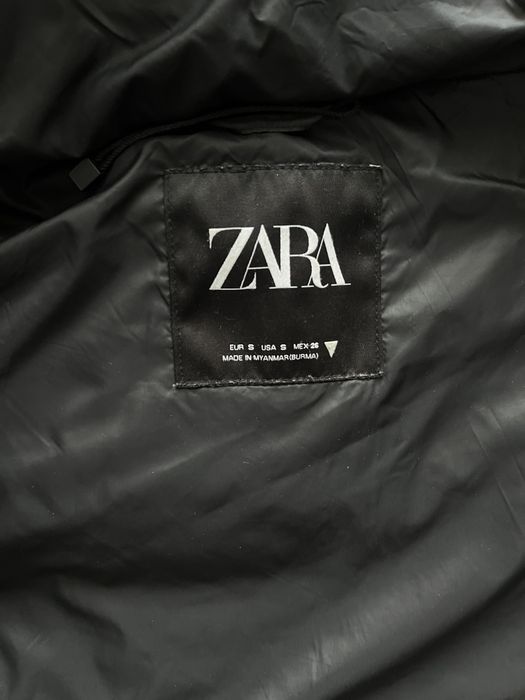 Куртка пуховик Zara s-m