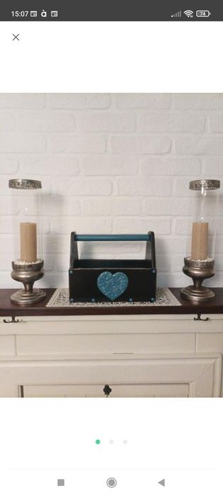 Кашпо, ящик дерев'яний.