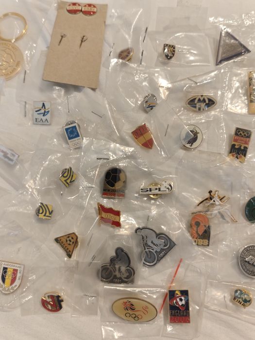 Cała kolekcja sportowych pamiątek