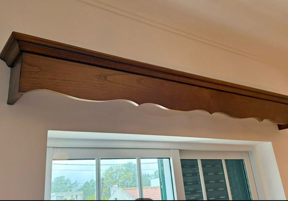 Safena de madeira maciça