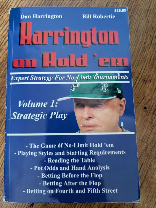 książka Harrington on Hold 'em. Volume I: Strategic Play