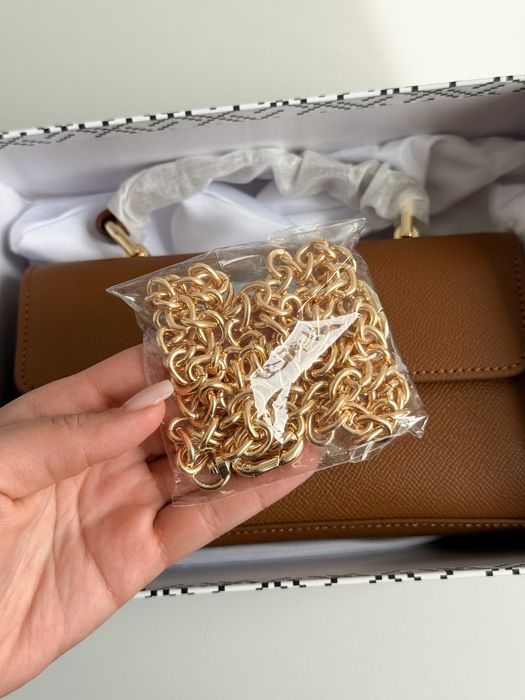 Сумка Furla коричнева натуральна шкіра