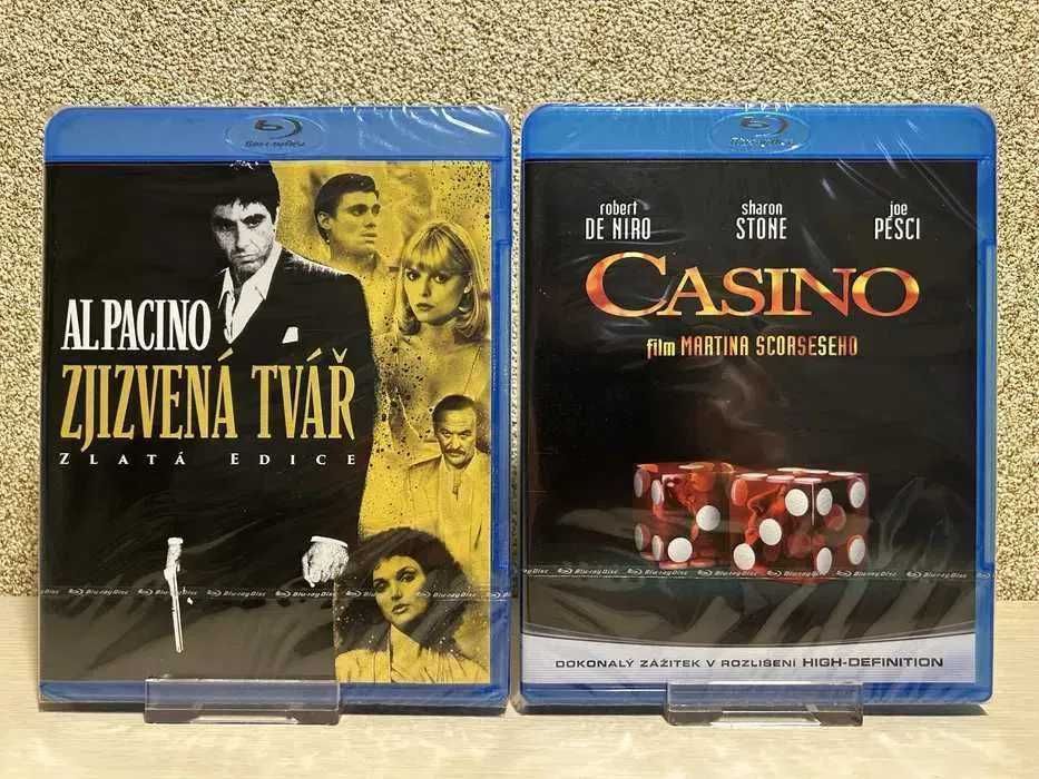 Blu-ray диски Схватка /Однажды в Америке /Казино/ Гангстер