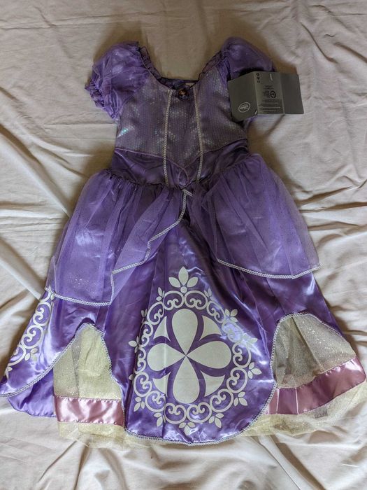 Vestido Disney princesa Sofia novo