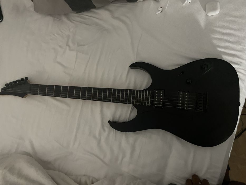 Guitarra, Amplificador, headset e microfone