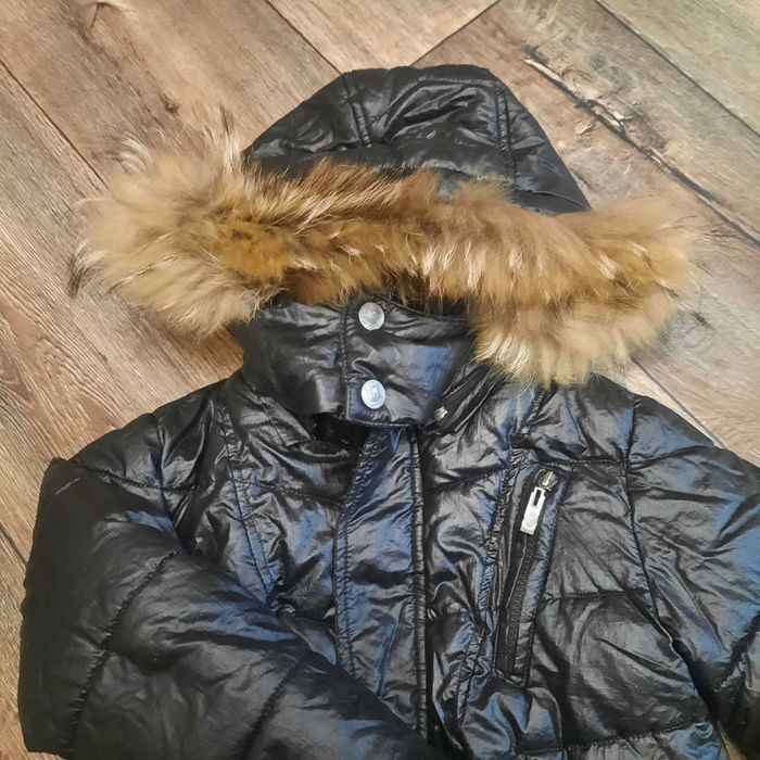 Зимова дитяча курточка на хлопчика 5-6 років (110см)