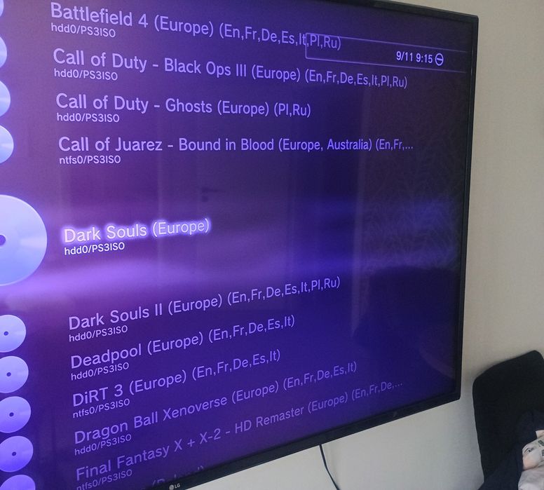 PS3 webMAN (HEN) PlayStation 3 + PAD