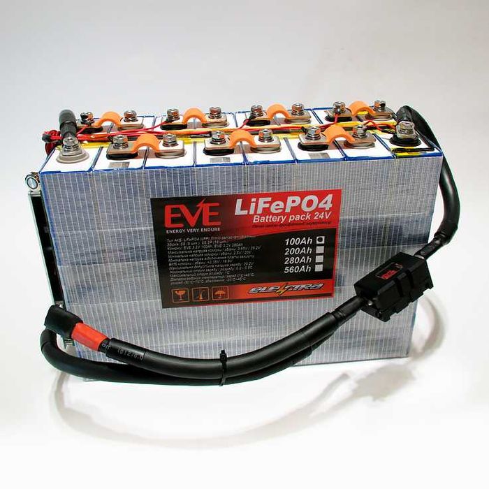 Акумулятор Electra LiFePO4 24V 100Ah
