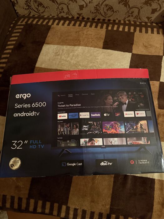 Телевізор Ergo 32 Smart TV FULL HD