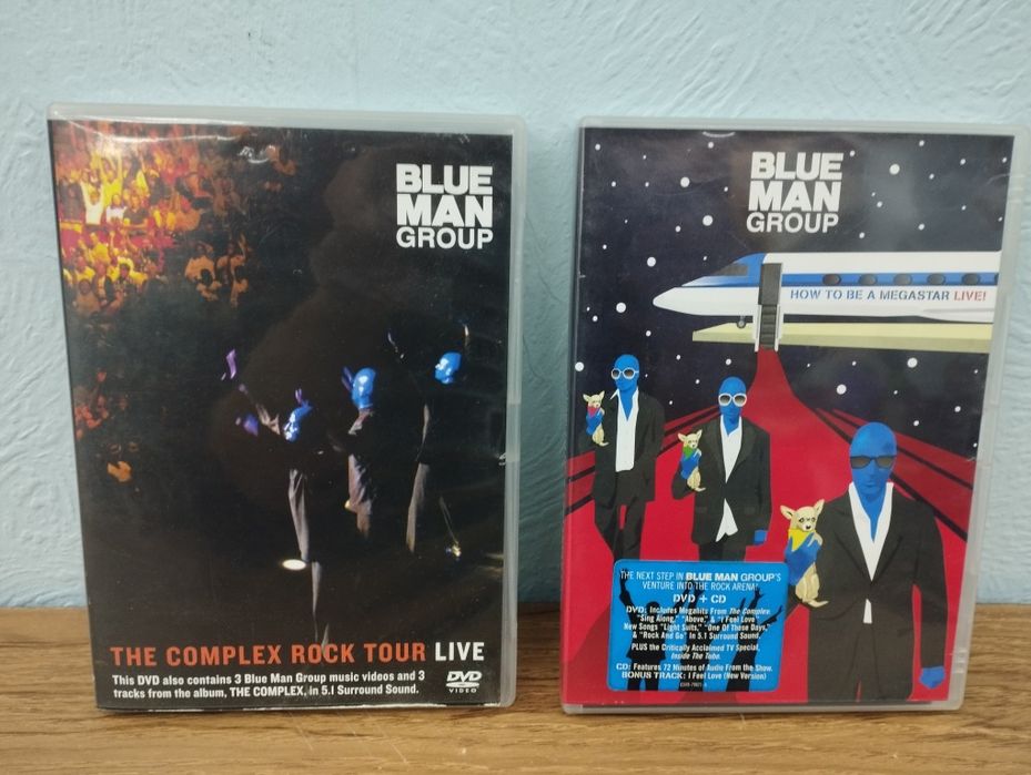 Blue Man Group 2x Koncert - The Complex Rock Tour Live oraz How to Be a Megastar Live