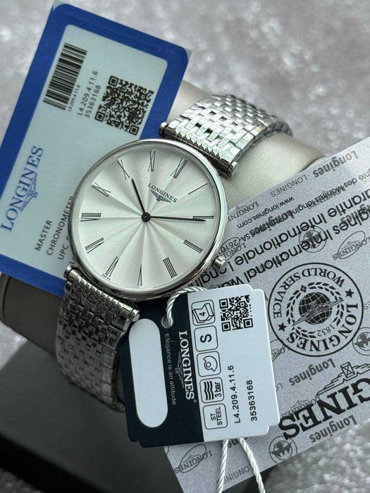 Годинник Longines La Grande Classique Silver Men