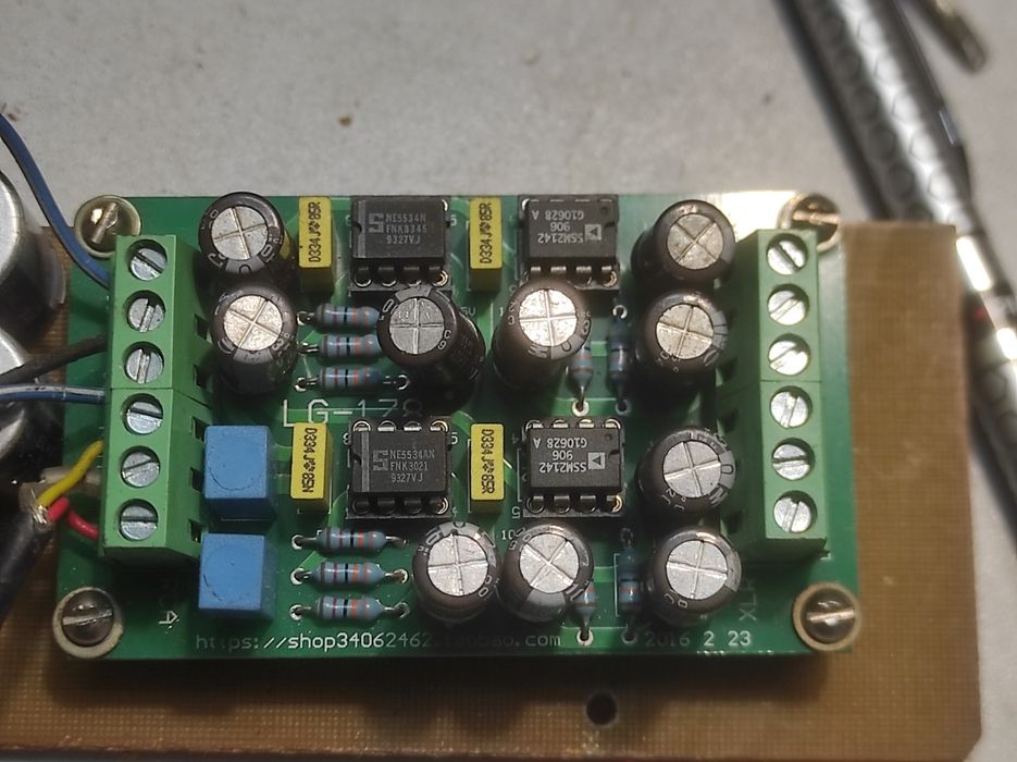 Ssm2142 плата фазоинвертор