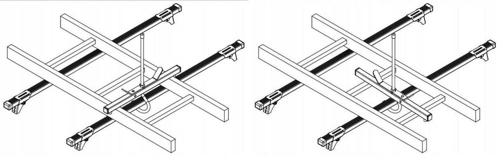 Кріплення драбини на авто (пара)
