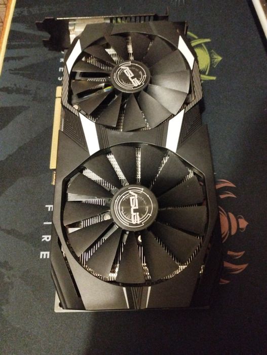 Відеокарта Asus rx580 8gb