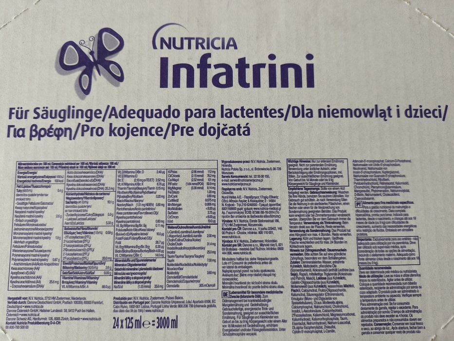 Mleko Nutricia Infatrini