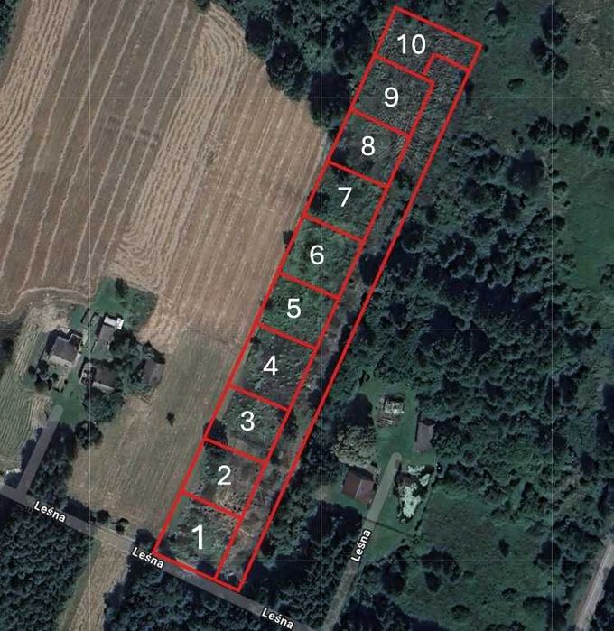 Sprzedam działkę budowlaną w spokojnej okolicy numer 3 – Gilowice