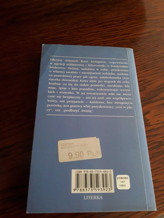 Książka "Dziennik socjopatycznej karierowiczki" Adele Lang