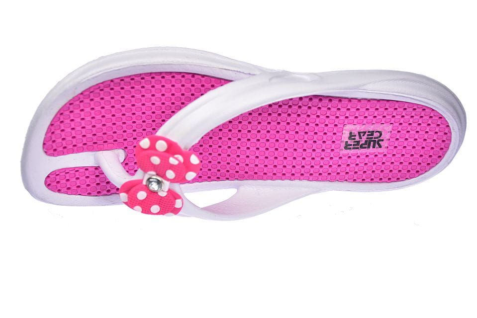 Super Gear japonki damskie klapki plażowe B953 WTFX r. 39