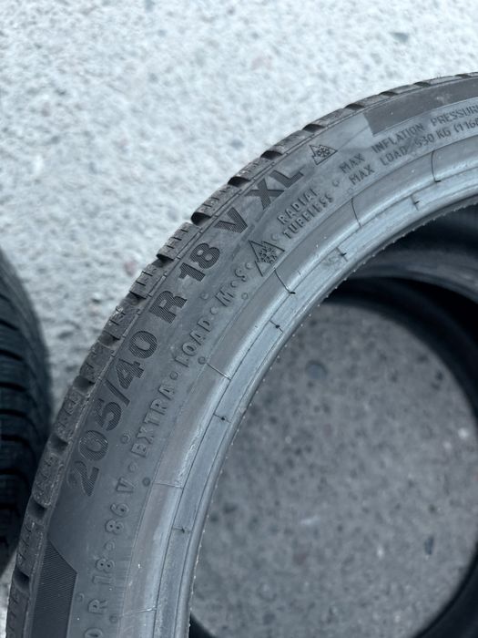 205 40 18 Continental TS850P 99% 2024 Шини Зима