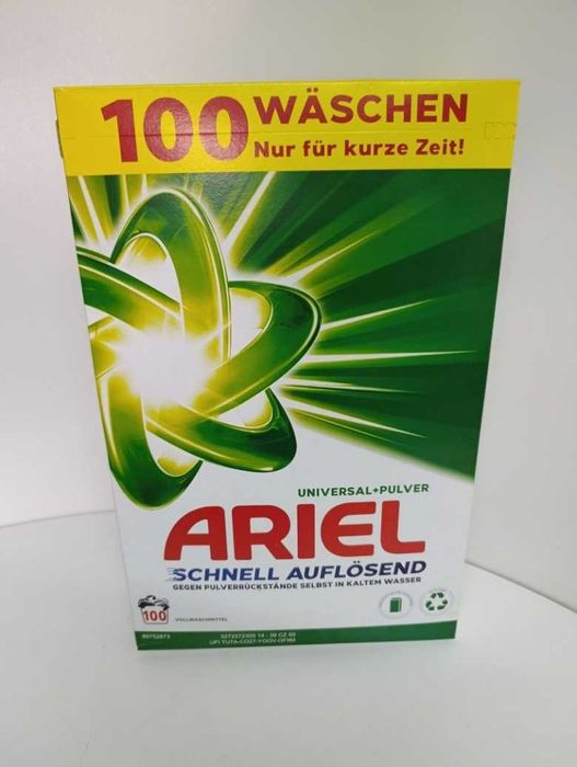 Ariel Universal 6 kg – proszek do prania uniwersalny, 100 prań