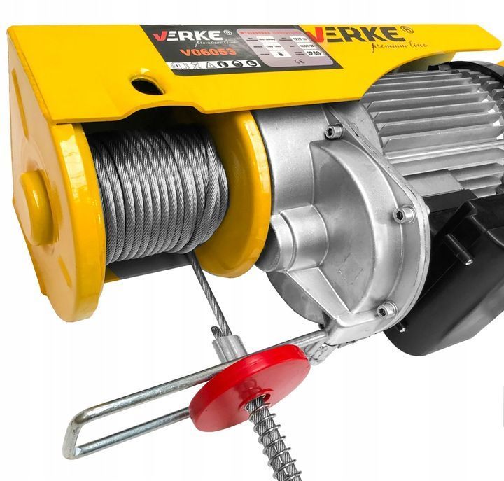 Тельфер лебедка таль електрическая VERKE 1000 kg електричний підйомник