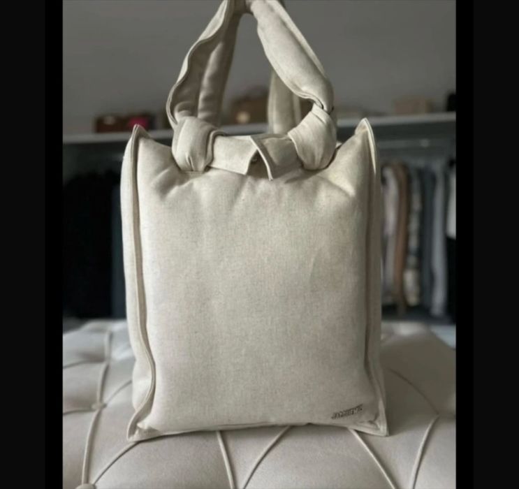 Torebka Jaquemus kolor beżowy