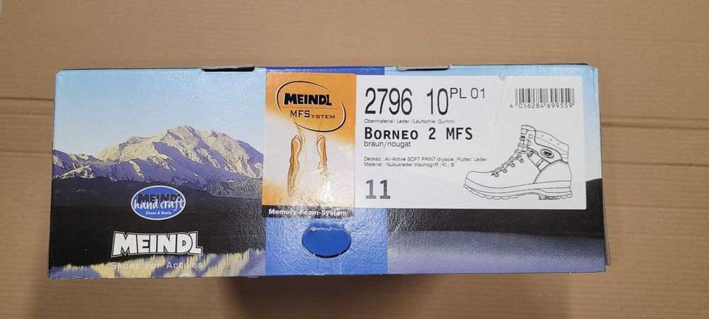 Nowe Meindl Borneo 2 MFS, rozm. 11 /46