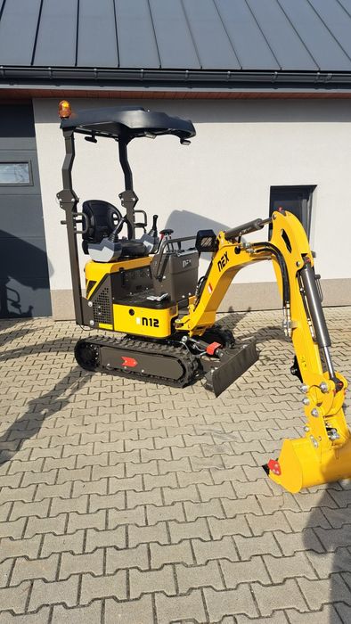 Minikoparka Nex N12 full, joystick, 2 prędkości, PROCYJNA CENA!