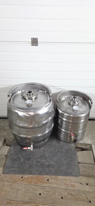 Пивний кег переварений на куб