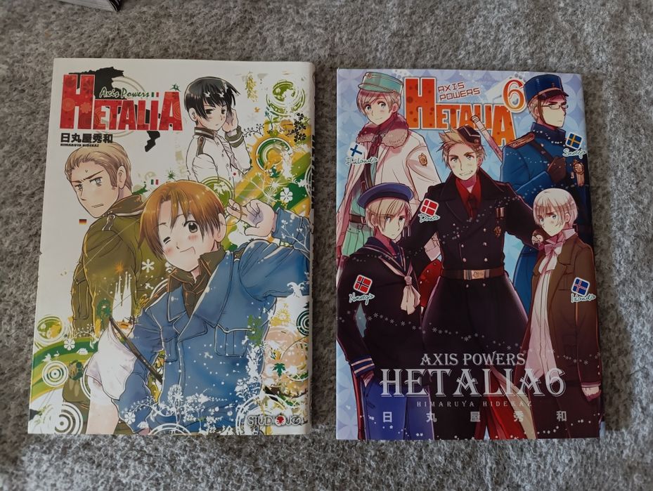 Manga HETALIA tom 1 i 6