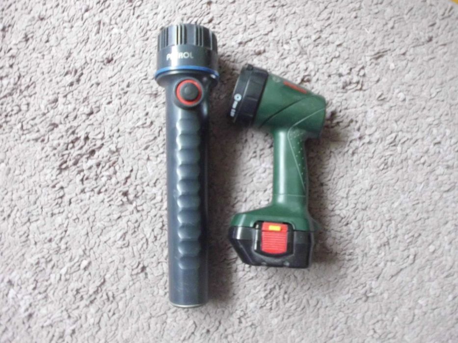Latarki PRL - DDR i inne - mini kolekcja szt.9