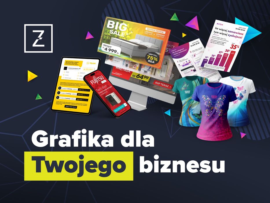 Projekty graficzne • LOGO • ULOTKI • ETYKIETY • SOCIAL MEDIA