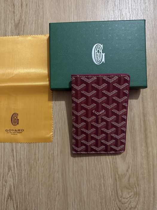 Carteira Goyard Vermelha