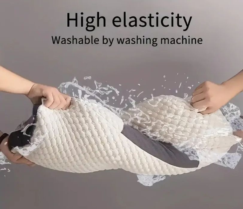 Подушка для сна ортопедическая невысокая