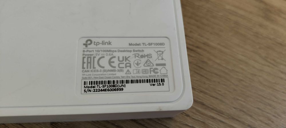 Switch 8 portas TP-Link TL-SD1008D