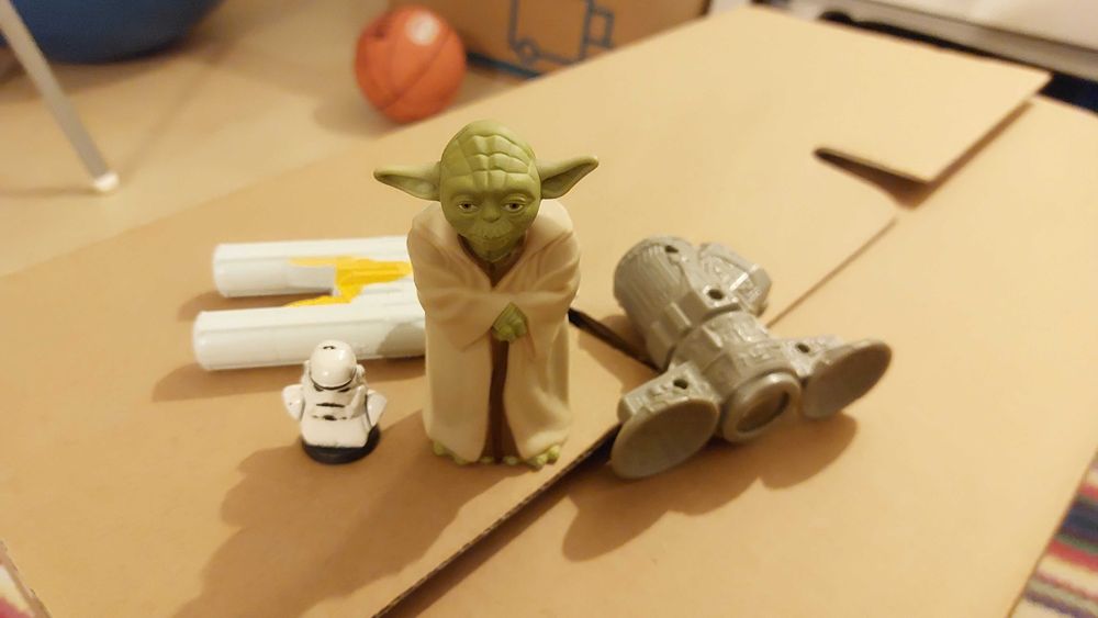 Yoda + naves star wars de 2009