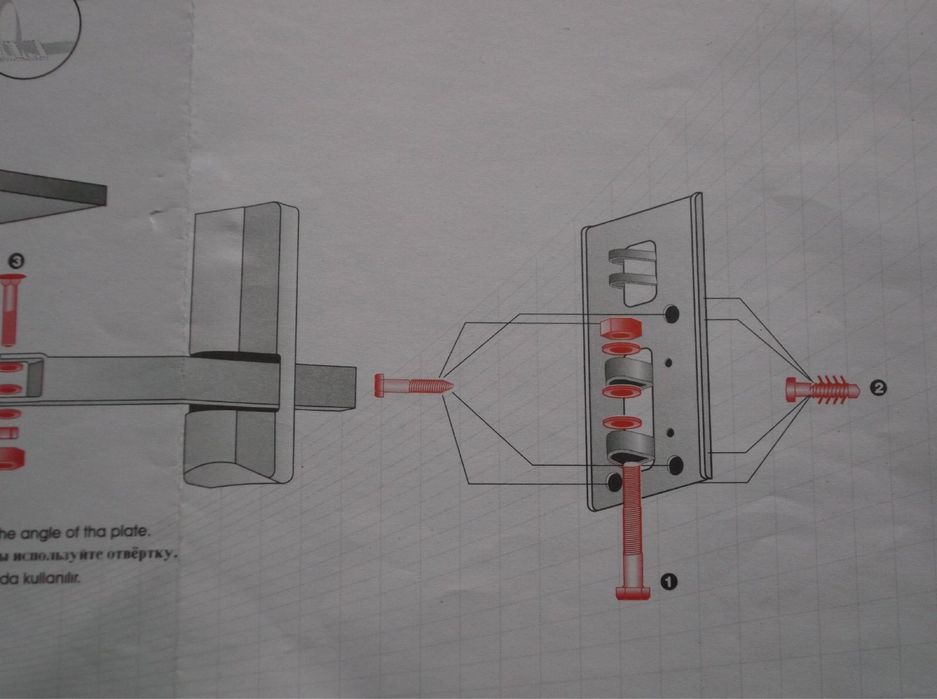 Подставка под телевизор настенная