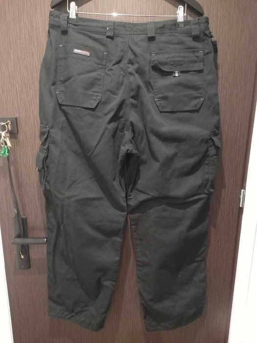 Spodnie robocze Tuff Stuff W38L30, czarne Cordura