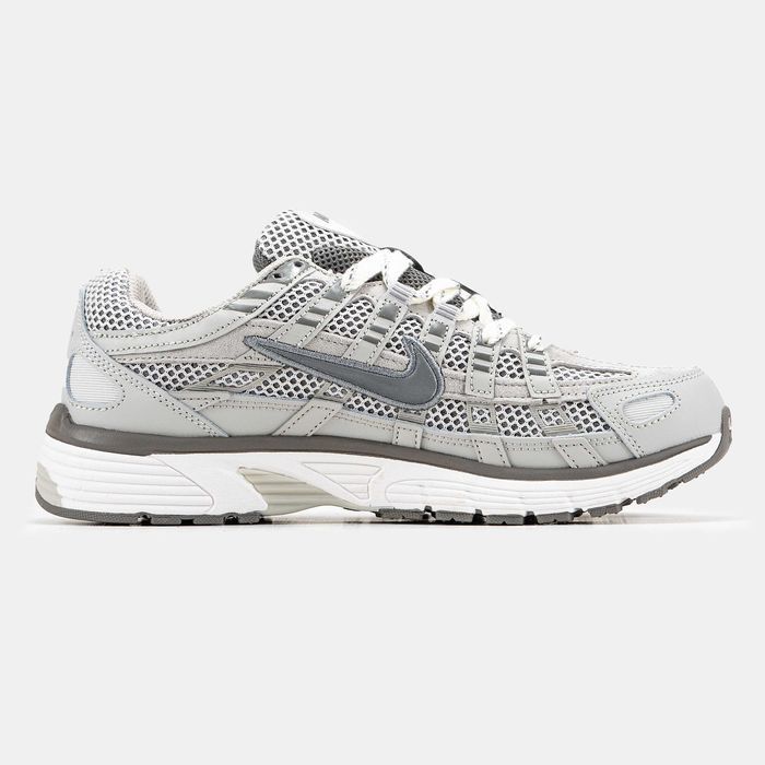 Кросівки Nike P-6000 Premium Silver/Grey Swoosh