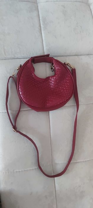 Нова жіноча сумочка. Бордово-червона