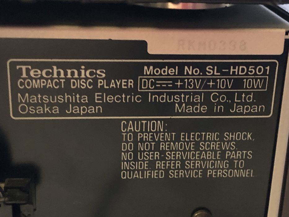 Technics SE-HD501 mini wieża