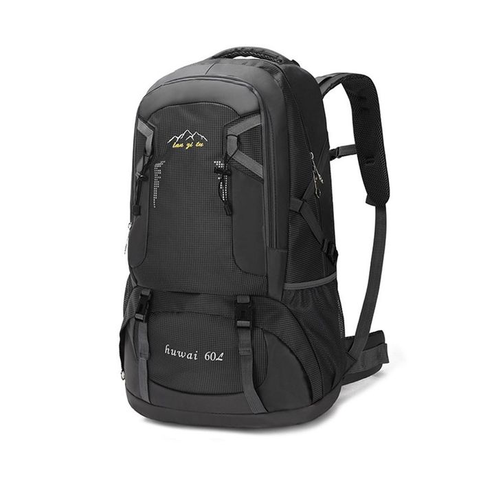 Рюкзак  туристичний / спортивний , 50 літрів (модель Huwai 60l), чорни